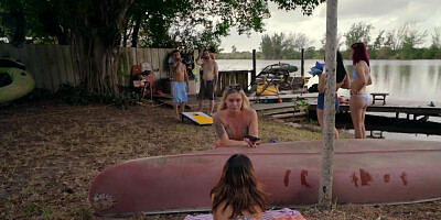 Johnny Love and Lacy Tate are having sex on the beach