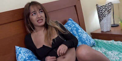 Indian man with a huge dick gets to play with a chick