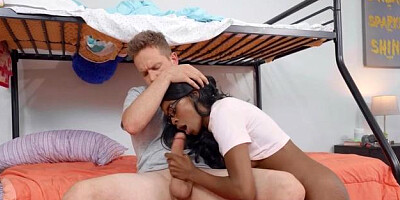 BRAZZERS Exxtra - Van Wylde & Nicole Kitt gagging in the bed