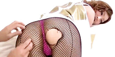 Rough Aika's creamed pussy movie