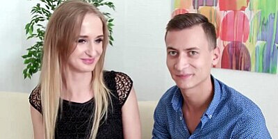 Blonde Housewife Emily Ross Fucks in Front of Hubby