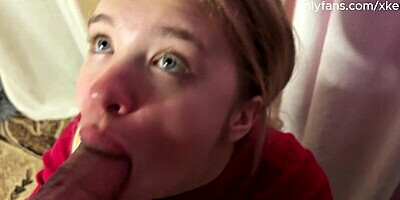 Stepsis Loves To Swallow Cum After Sex. Home Video, homemade, amateur