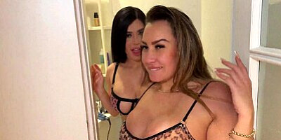 Threesome & Anal. Two Slutty Latinas eat ass and cock - Sara Retali, La Paisita & Vince Karter