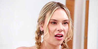 Kai Jaxon, Horny Blonde And Dylan Moore - Teen 18+ Fucks Her Perverted Big Cock Cousin