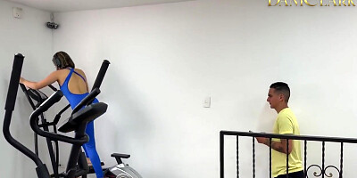 New Girl At Gym Gets Fucked By A Friend