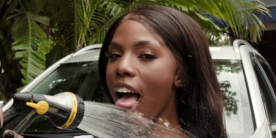 Awesome Ebony porn actress Sarah Banks screwed by Kyle Mason