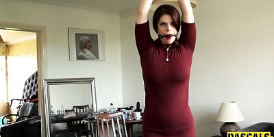 Pascals Subsluts featuring Lucia Lapiedra's ass fuck smut