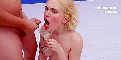 Greta Foss #2 - Bukkake