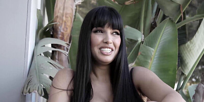 Busty milf swallowing big black cock rough deepthroat