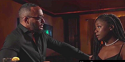 Hazel Grace And Dillon Diaz - Ebony Is First Time Experiencing Bondage And Domination