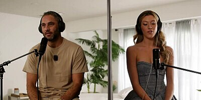 Naturally Beautiful Addison Vodka Effortlessly Sinks Into Damon's Full Knob