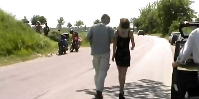 Outdoor porn with femme fatale sweetie pie from Extreme Movie Pass