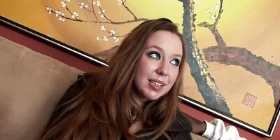 Splendid Leighlani and Richard's sloppy blowjob xxx