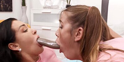 REALITY KINGS - Alexis Crystal Squirts On Her Roommate Zuzu Sweet's Face & Makes Her Horny For More