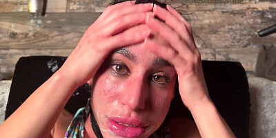 Verified Amateurs In Lana Cohen Filthy Bimbo Slut Gets Throat Wrecked - Extreme Sloppy Milky Throatfuck