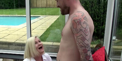 Mature MILF Lacey Starr Wild Art Lesson with Luke Hotrod