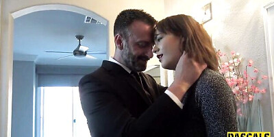 Fine-looking Pascal White and Rebecca Vanguard's hardcore scene