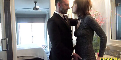 Fine-looking Pascal White and Rebecca Vanguard's hardcore scene