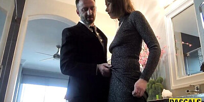 Fine-looking Pascal White and Rebecca Vanguard's hardcore scene