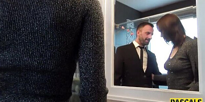 Fine-looking Pascal White and Rebecca Vanguard's hardcore scene