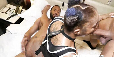 Pornstars action with energetic Chubby from The Habib Show