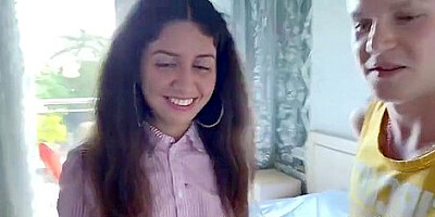 Mistress Katty West - Cuckold Watches His Wife Get Fucked And Cleans Pussy After Cum