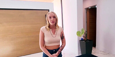 Curious Step Daughter Marilyn Johnson Gets A Butt Plug Stuck Into Her Asshole - DadCrush