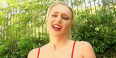 Natalia Uses Her Big White Ass And Pussy For Car Loan