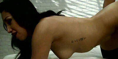 Unattainable Vicki Chase at missionary pounding scene