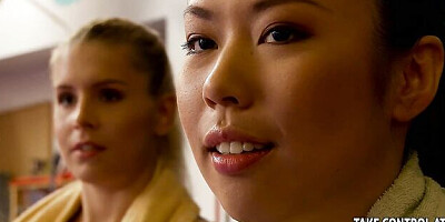 Cayenne and Brandy's lesbians scene