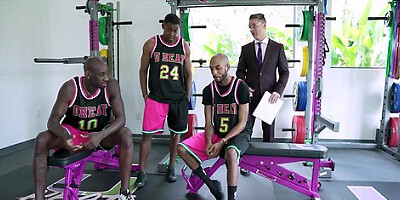 Coach's Wife Fucked & DP'd By The Basketball Team - Cory Chase - TabooHeat