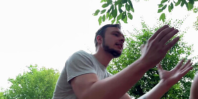 HUNT4K. Rough sex with a stranger is the best medicine instead of fruits