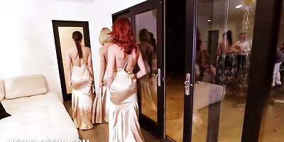 Hd clip with outstanding Abella Danger and Emma Hix from Life Selector