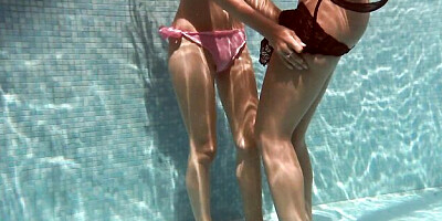 Ideal Haley Hill and Stephanie Moon - serbian sex - Underwater Show