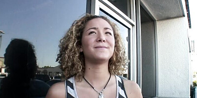 Mystery Richard Mann and Teagan Hart at teen pick up scene