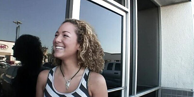 Mystery Richard Mann and Teagan Hart at teen pick up scene