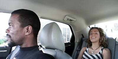 Mystery Richard Mann and Teagan Hart at teen pick up scene