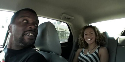 Mystery Richard Mann and Teagan Hart at teen pick up scene