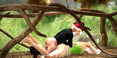 Molten hookup! Insatiable magnificent pixie and gnome in the village