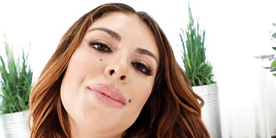 An awesome doggy style fuck with a slutty redhead Vivianne DeSilva