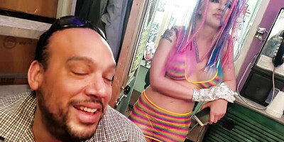 Steamy Jezebelle Bond and Leya Falcon at pussy scene