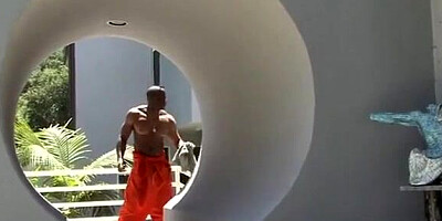 Sexy police woman fucks a big black dick