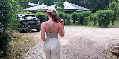 FIRST SCENE 18yo Step Sister Fucks Step Bro Sharing Bed