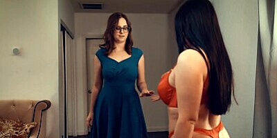 TRUE LESBIAN Suburban Wife Jay Taylor Can't Take Eyes Off Angela White