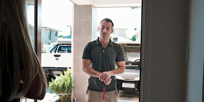 Riggs Films featuring Brock Cooper and Miss Kayla Lea's busty blonde scene