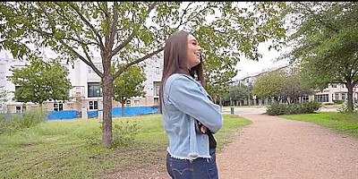 Sophia Burns And Ike Diezel - Ike Finds Left Behind Gf In The Woods, Sparks Fly