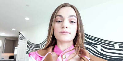 Petite teen slut gets her pink pussy toyed and fucked