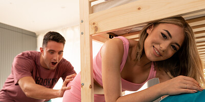 Jimmy Bud licking Rika Fane's pussy before fucking