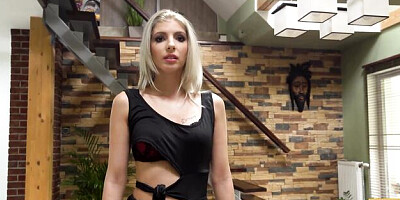 Hungarian girl action with sexy Missy Luv from Hunt4k