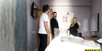 Watch fetching Pascal White and Georgie Lyall's scene